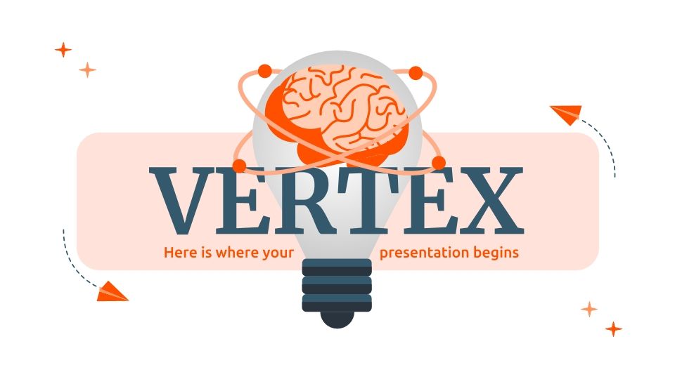 Modelo de apresentação Vertex