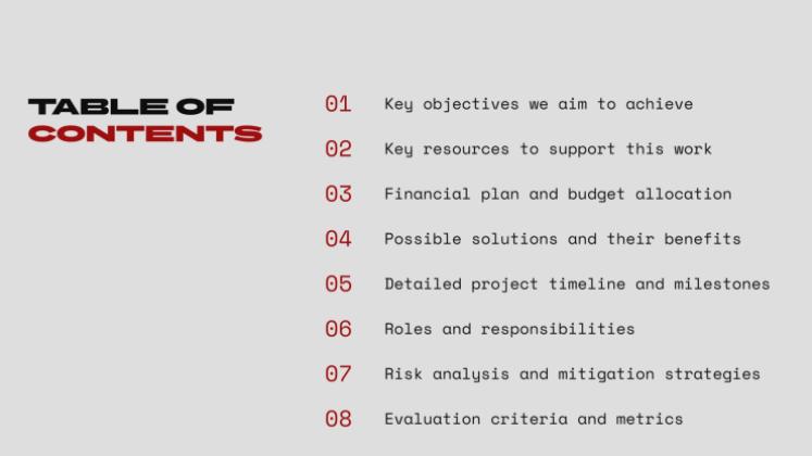 Modern Business Proposal presentation template 