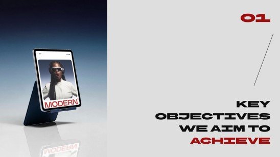 Modern Business Proposal presentation template 