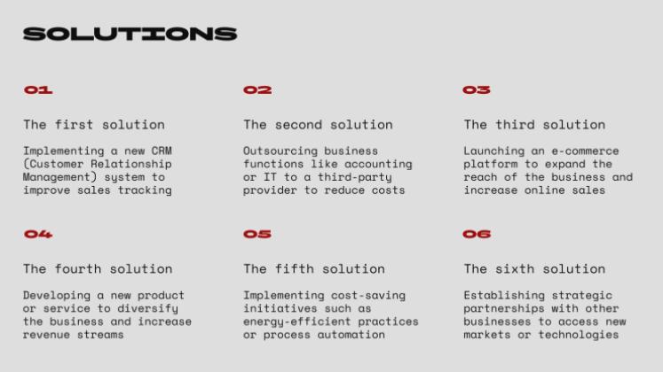 Modern Business Proposal presentation template 
