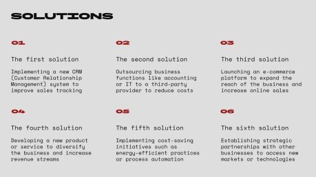 Modern Business Proposal presentation template 