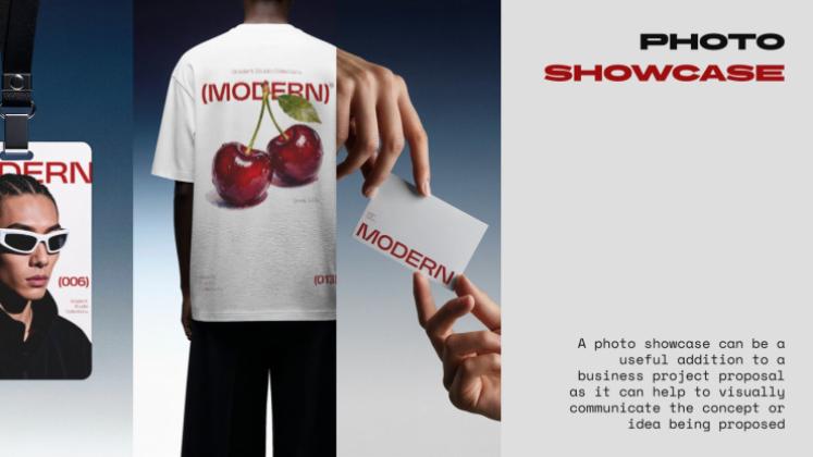 Modern Business Proposal presentation template 