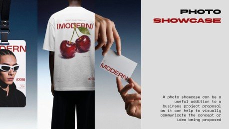 Modern Business Proposal presentation template 