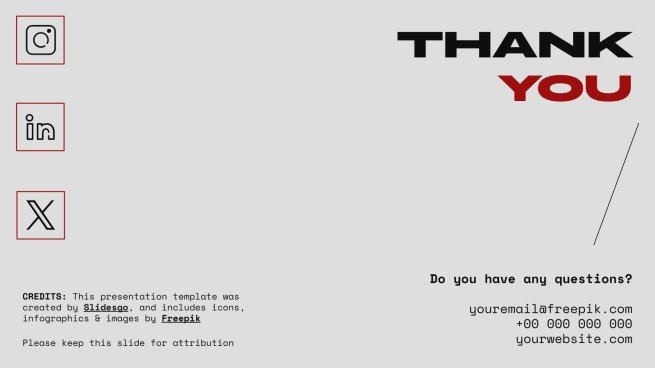 Modern Business Proposal presentation template 