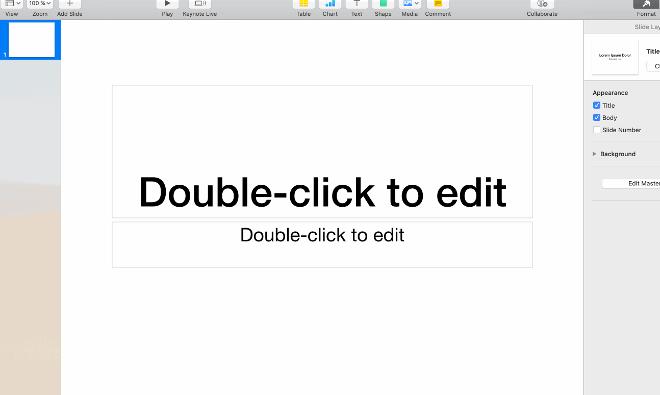 Google Slides to Keynote