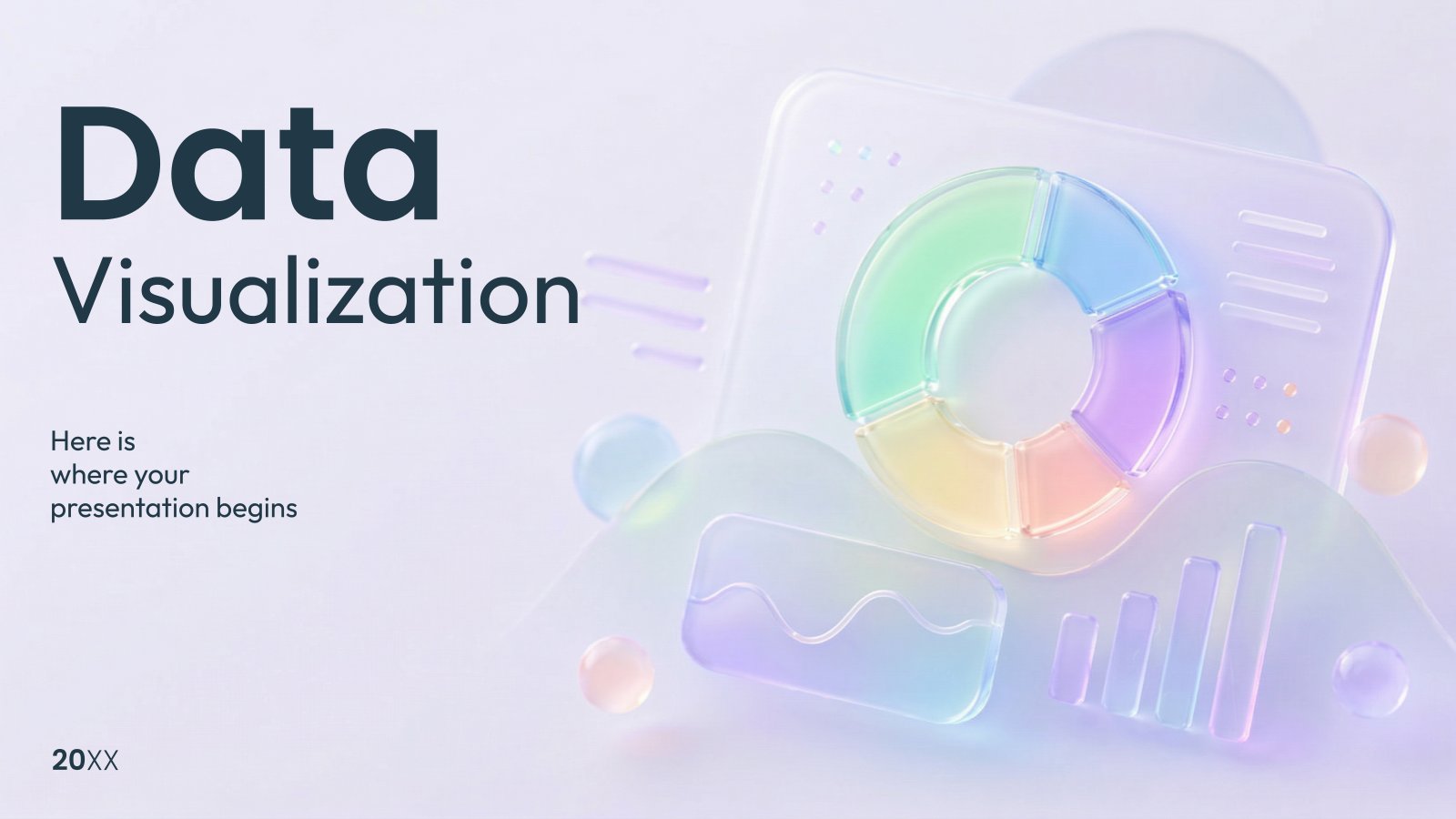 Datenvisualisierung Präsentationsvorlage