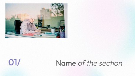 연구 발표 프레젠테이션 템플릿