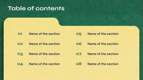 회의 안건 프레젠테이션 템플릿