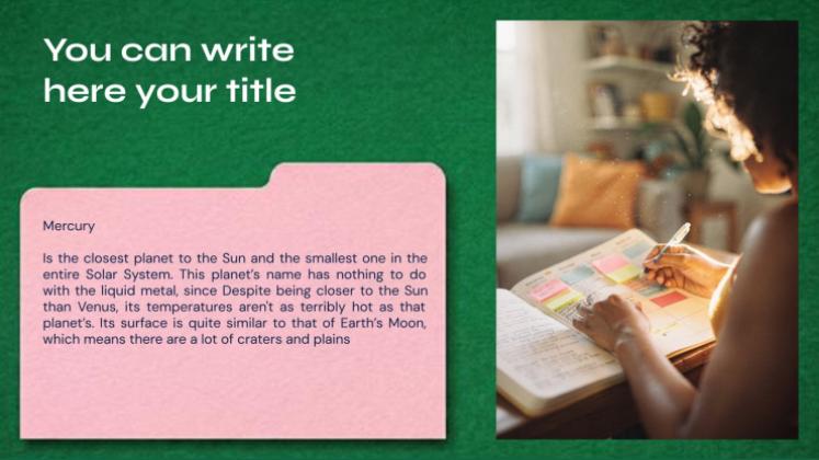 회의 안건 프레젠테이션 템플릿