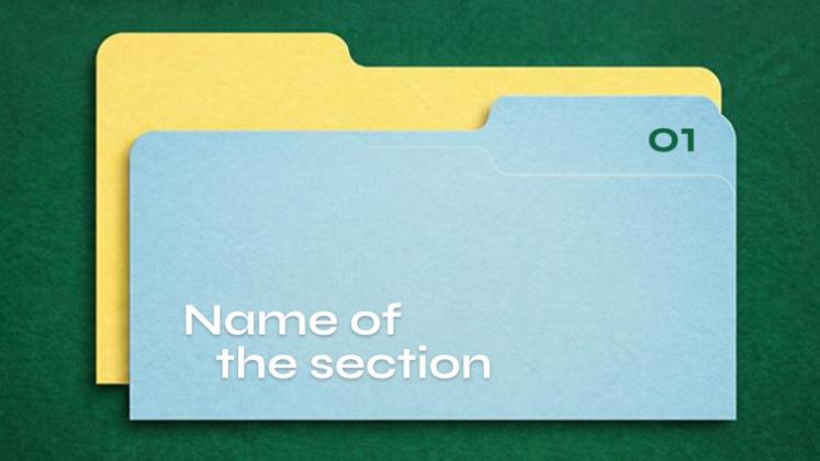 회의 안건 프레젠테이션 템플릿