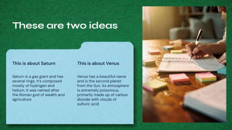 회의 안건 프레젠테이션 템플릿