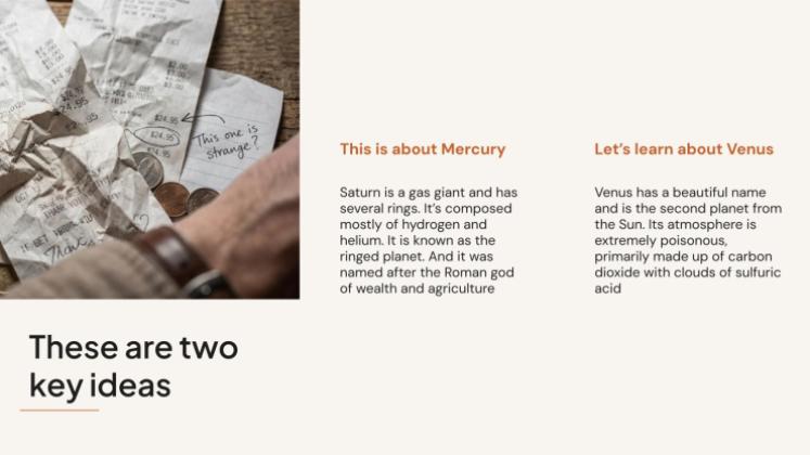 월간 예산 프레젠테이션 템플릿