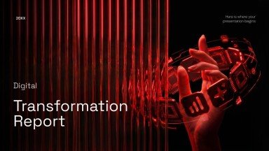 Rapport sur la transformation numérique Modèles de présentation