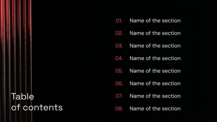 Rapport sur la transformation numérique Modèles de présentation