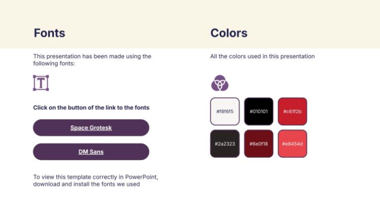 Rapport sur la transformation numérique Modèles de présentation