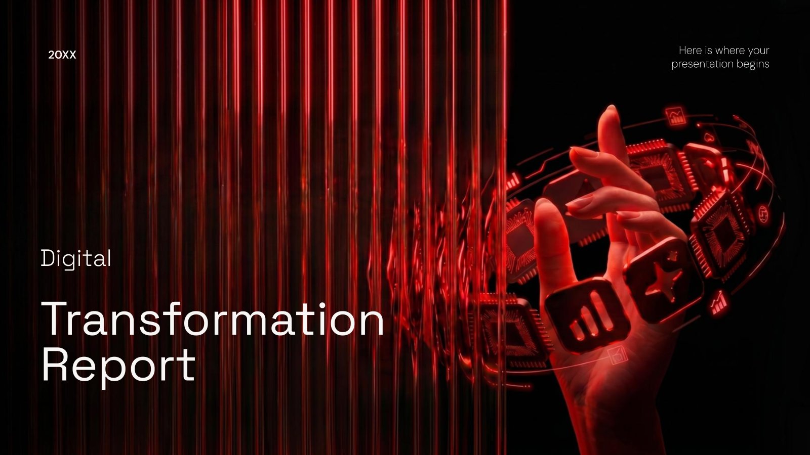 Rapport sur la transformation numérique Modèles de présentation