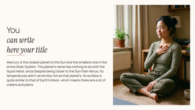 Lebenscoaching Präsentationsvorlage