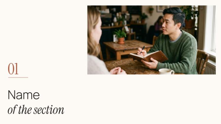 Lebenscoaching Präsentationsvorlage