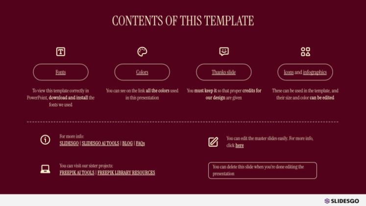 Retro Aesthetic presentation template 