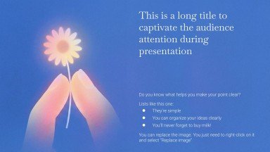 Plantilla de presentación Práctica de mindfulness