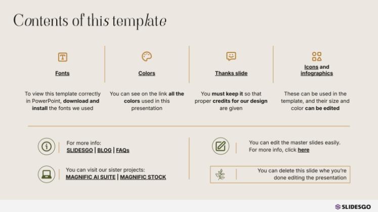 Culinary Innovation presentation template 