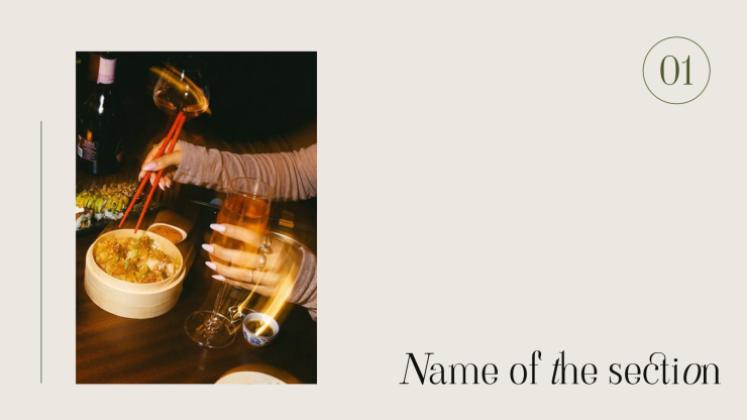 Culinary Innovation presentation template 