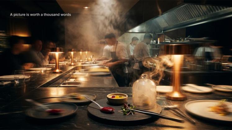 Culinary Innovation presentation template 