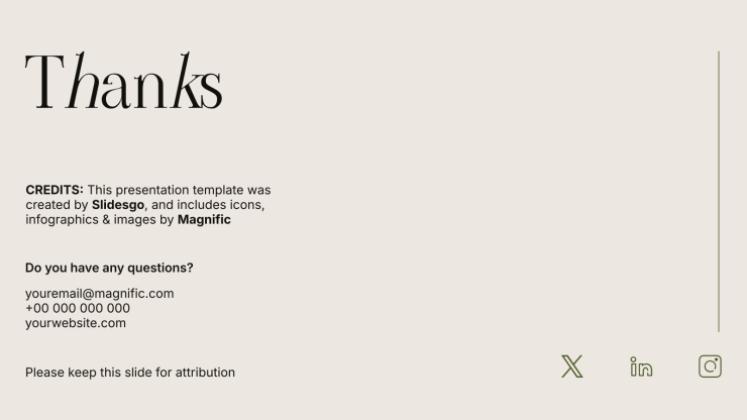 Culinary Innovation presentation template 