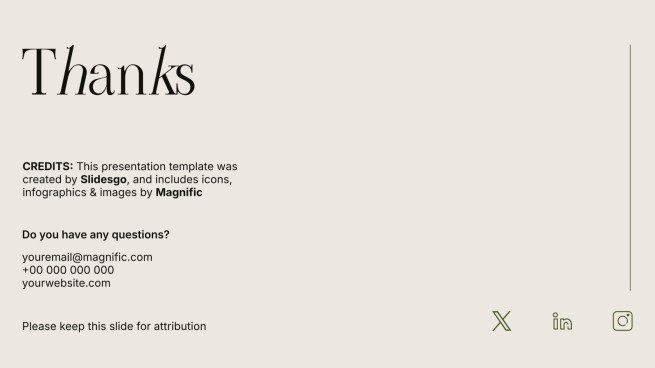 Culinary Innovation presentation template 