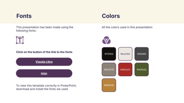 Culinary Innovation presentation template 