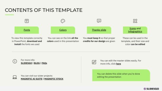 Personal Finance presentation template 