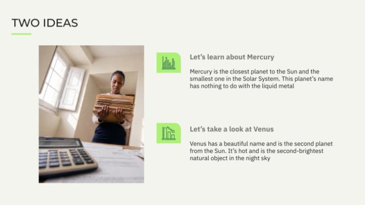 Personal Finance presentation template 