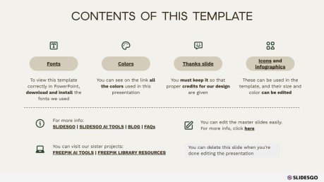 Community Service Hub presentation template 