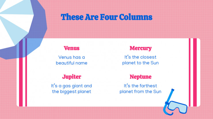 Welcome, Summer! presentation template