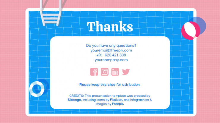 Welcome, Summer! presentation template