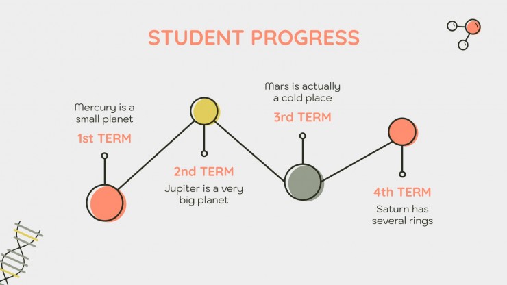 Intempo School Center presentation template 