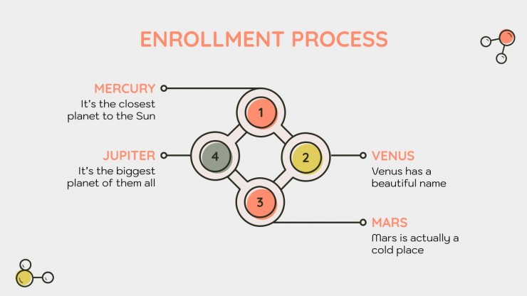 Intempo School Center presentation template 