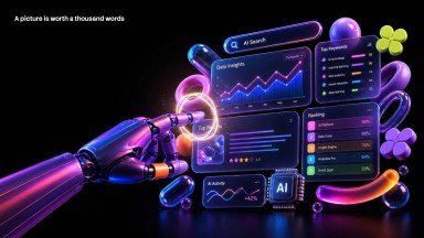 AI Technology presentation template 
