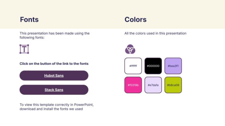 AI Technology presentation template 