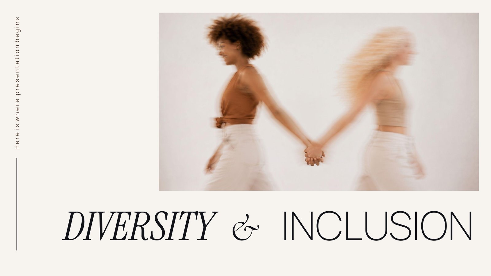 Diversity And Inclusion presentation template 