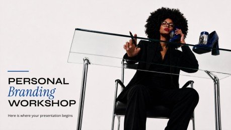 Personal Branding Workshop presentation template 