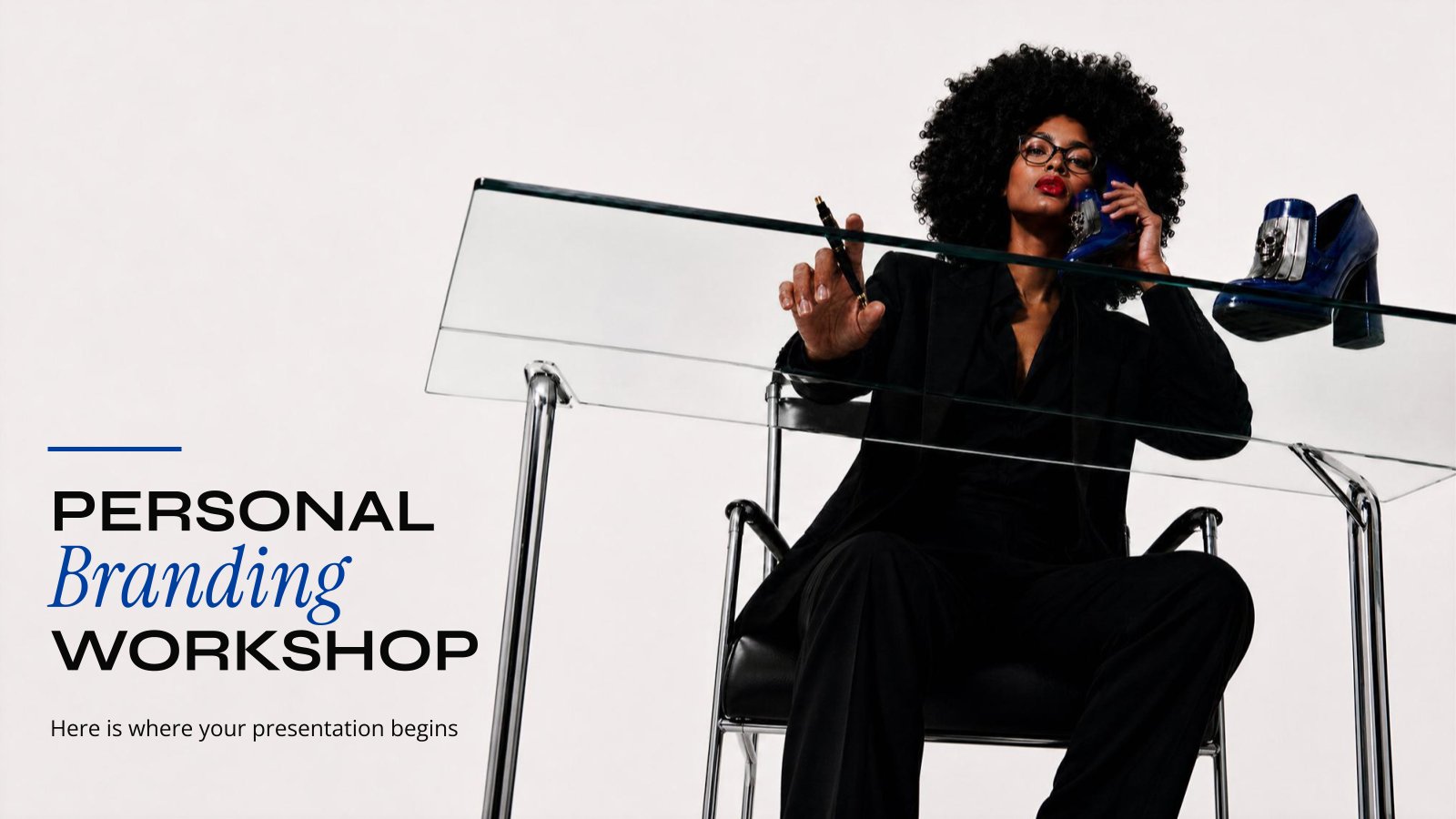 Personal Branding Workshop presentation template 