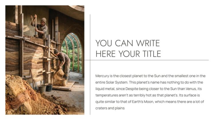 Sustainable Architecture presentation template 