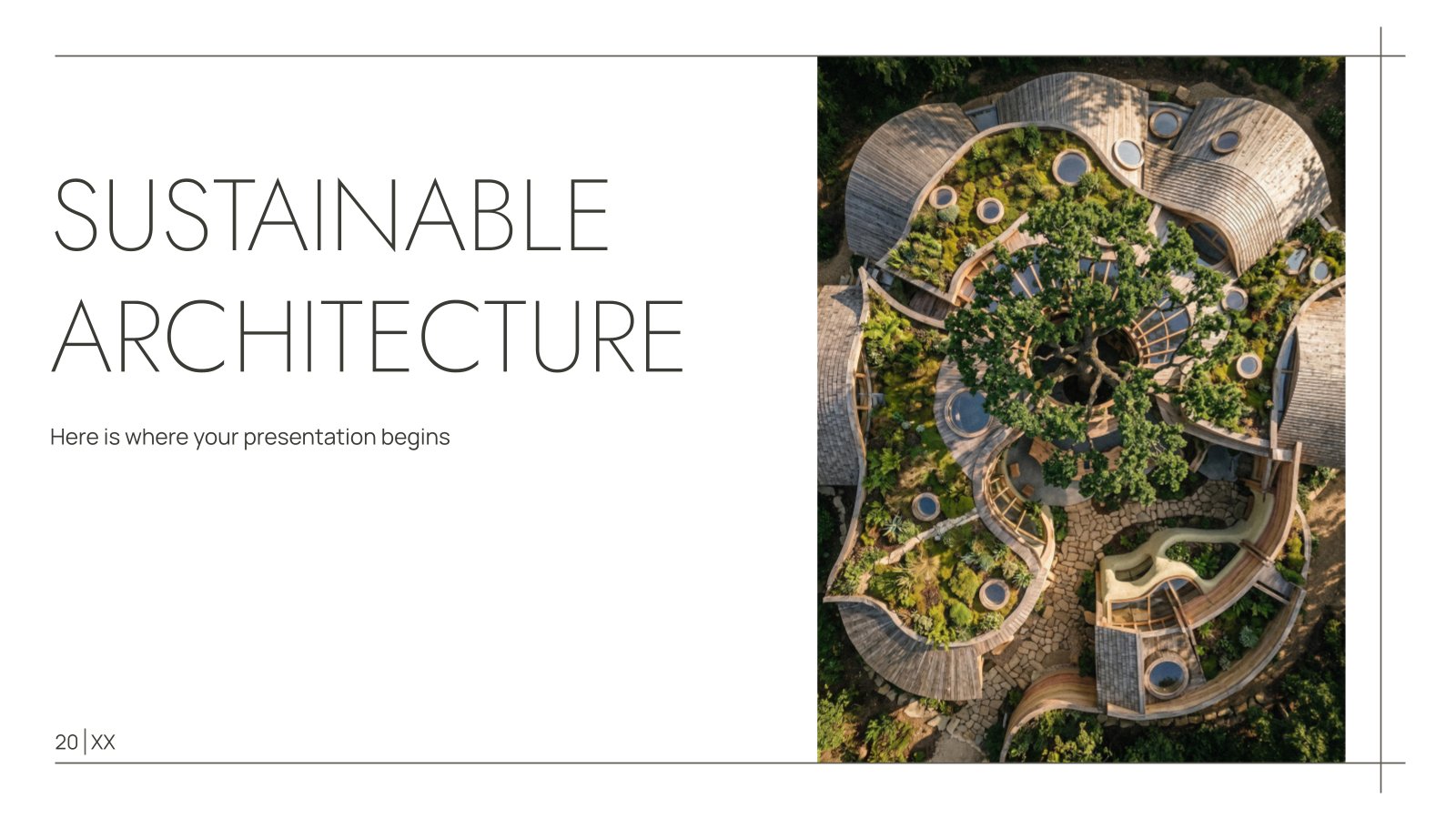 Sustainable Architecture presentation template 
