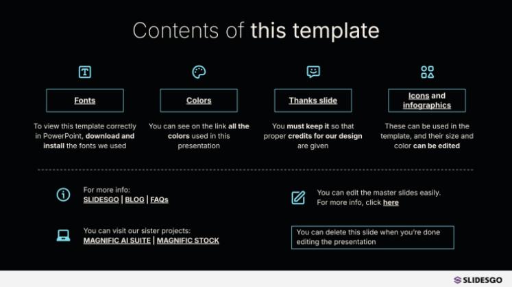 Science Studio presentation template 