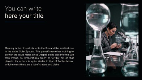 Science Studio presentation template 