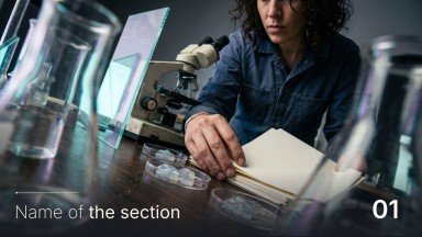 Science Studio presentation template 