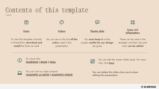 Graphic Design Trends presentation template 