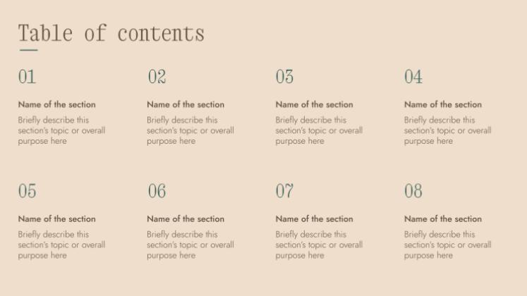 Graphic Design Trends presentation template 