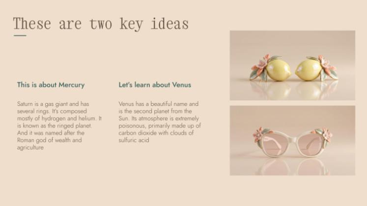 Graphic Design Trends presentation template 